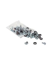 Intellinet Network Solutions Cage Nut Set Schrauben Muttern und Unterlegscheiben für Rack Silber (712194)