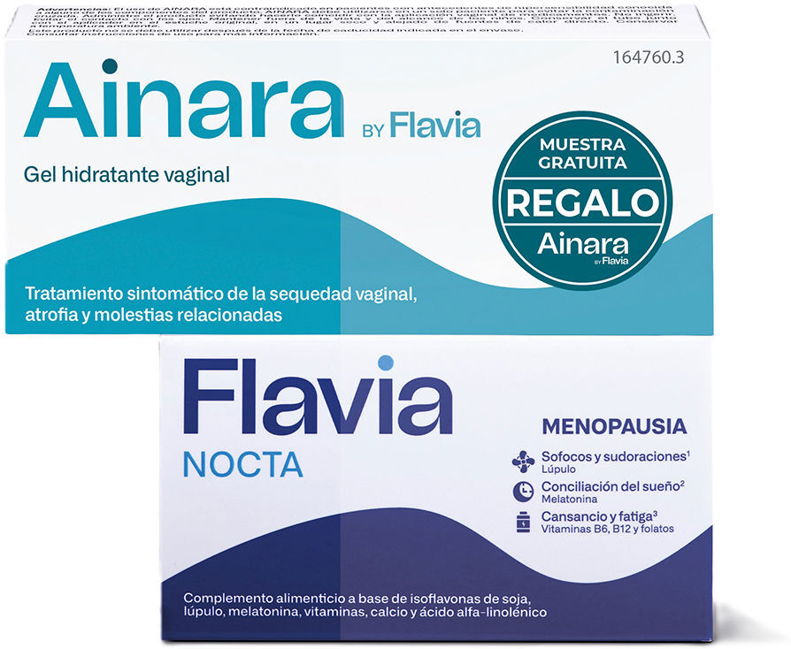 Flavia Nocta + Ainara Gel Hidratante Pack 2 pz