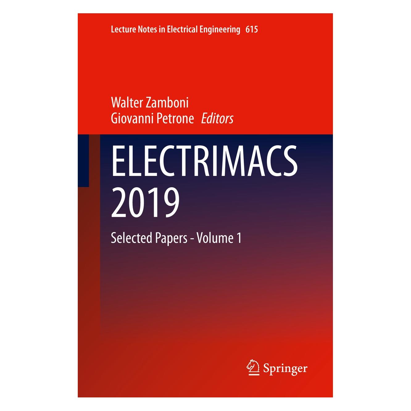Springer ELECTRIMACS 2019 (Englisch, Hardcover, Giovanni Petrone, Walter Zamboni) (9783030371609)