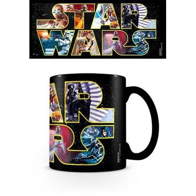 Star Wars (Logo und Figuren) Farbwechsel-Tasse