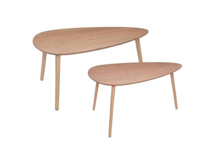 ATMOSPHERA CREATEUR D'INTERIEUR Mileo Beistelltische – Holz und Kiefer – Atmosphäre für den Innenbereich