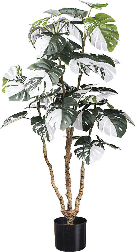 kaiserkraft Künstliche Pflanze Monstera deliciosa, Kunststofftopf, Höhe 1100 mm