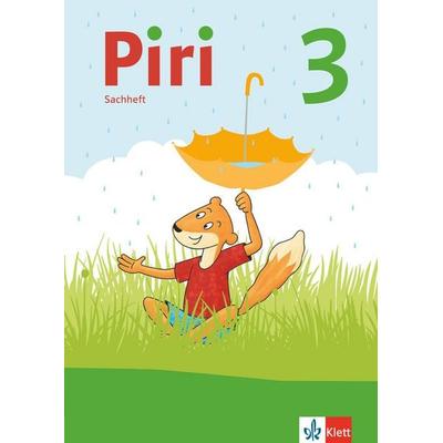 Piri 3 Sachunterricht. Ausgabe Brandenburg, Mecklenburg-Vorpommern, Sachsen-Anhalt. Arbeitsheft, Geheftet von , Klett Schulbuchverlag,