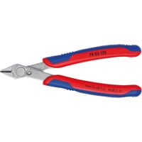Electronic Super Knips 78 03 125, Elektronik-Zange blau, Gelenk mit Edelstahlniet
