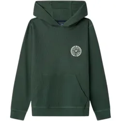 Hackett London für Jungen. HK5800053 Rippstrick-Kapuzenpullover grün (3años= 98cm), Lässig, Baumwolle, Langarm, Kinderbekleidung
