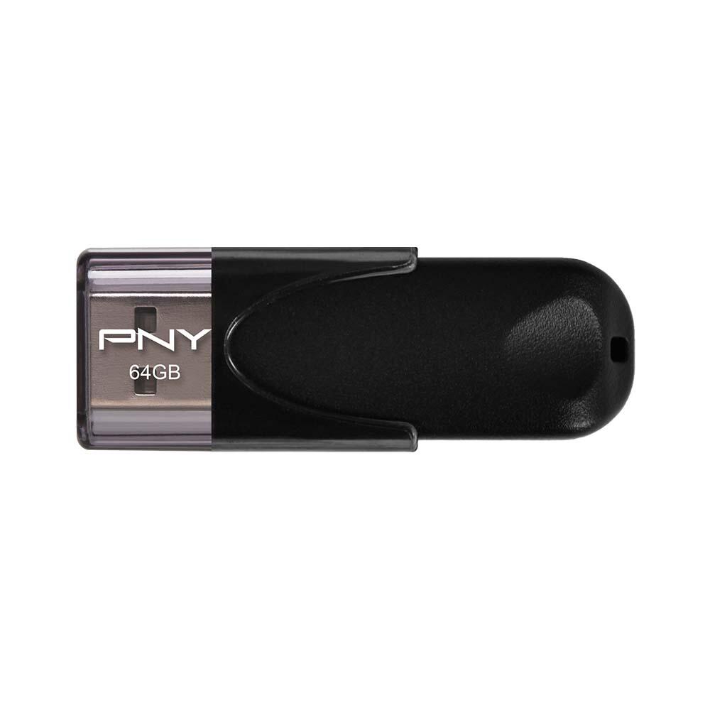 PNY Technologies PNY USB-Stick Attaché 4 schwarz 64 GB FD64GATT4-EF