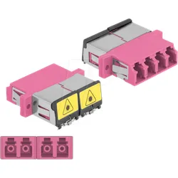 DELOCK 86906 - LWL Kupplung LC/LC Quad