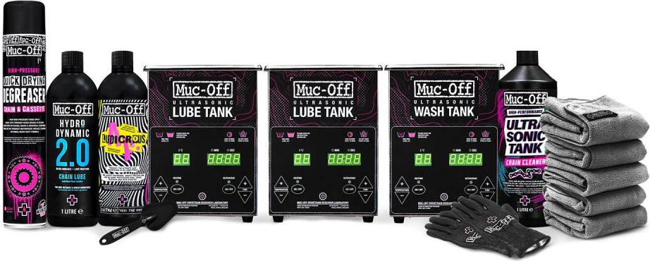 Muc Off Ultrasonic Optimisation Bundle pink unis
