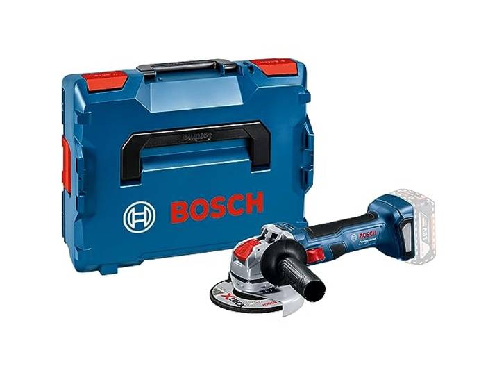 Bosch PRO Meuleuse angulaire sans-fil avec X-LOCK GWX 18V-7 Changements d’accessoire rapides et grande compacité : tronçonnage performant avec X-LOCK Meuleuse angul sans fil GWX 18V-7