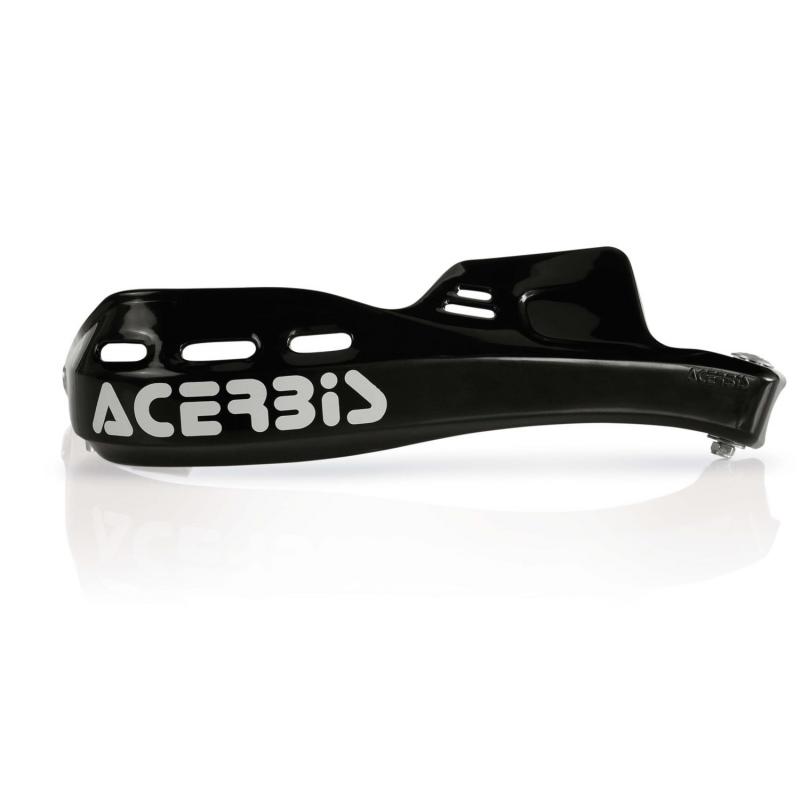 Protège-Mains Intégraux ACERBIS RALLY BRUSH Noir + Kit de Montage Un