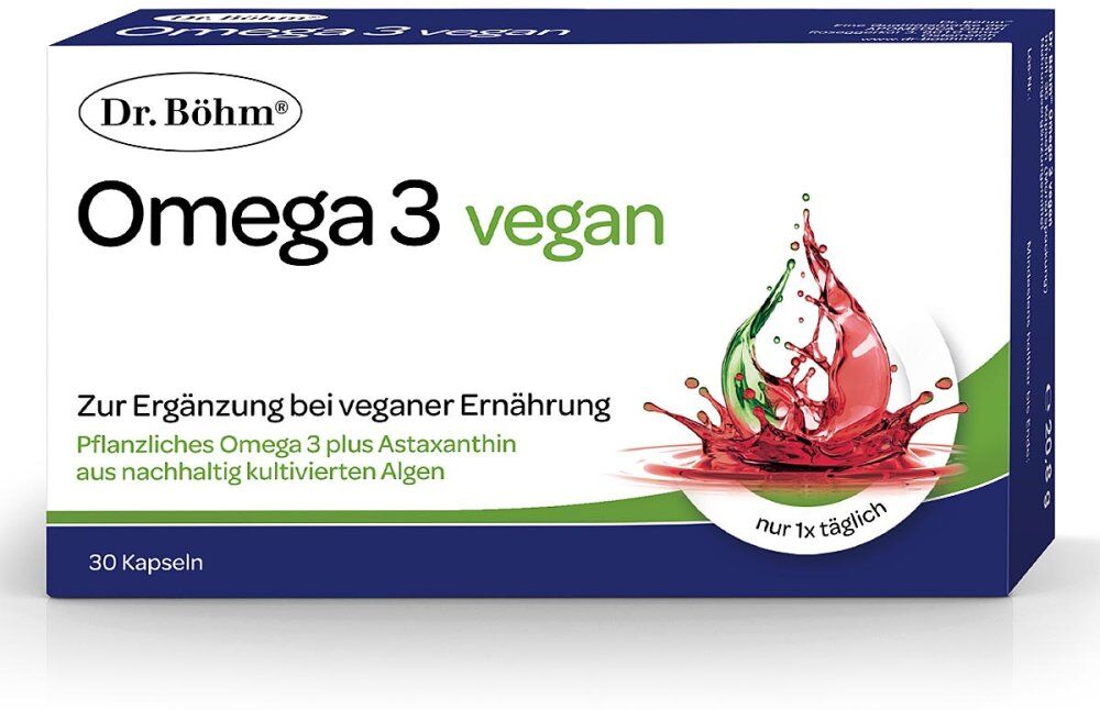 Dr. Böhm Omega 3 vegan 30stk