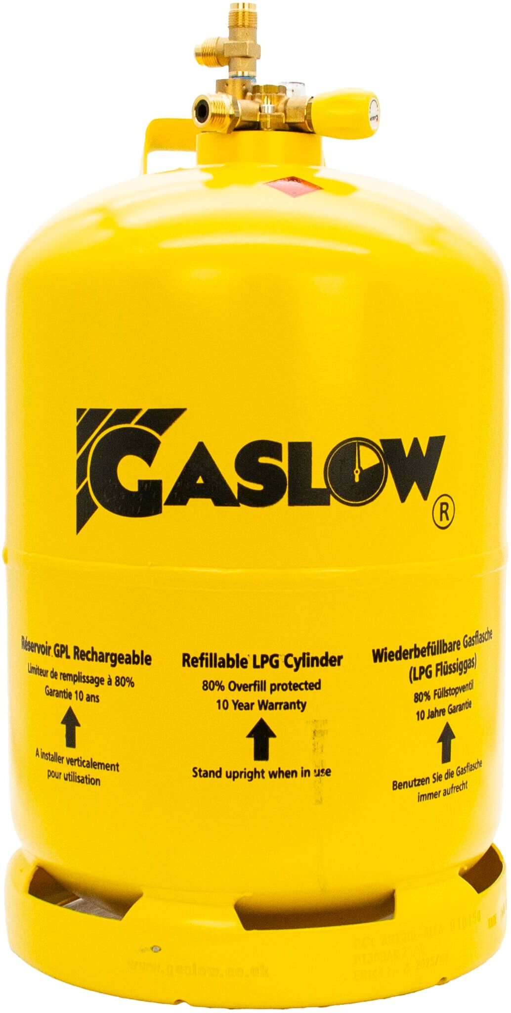 Gaslow R67 11kg Refillable Cylinder 2 with Level Gauge