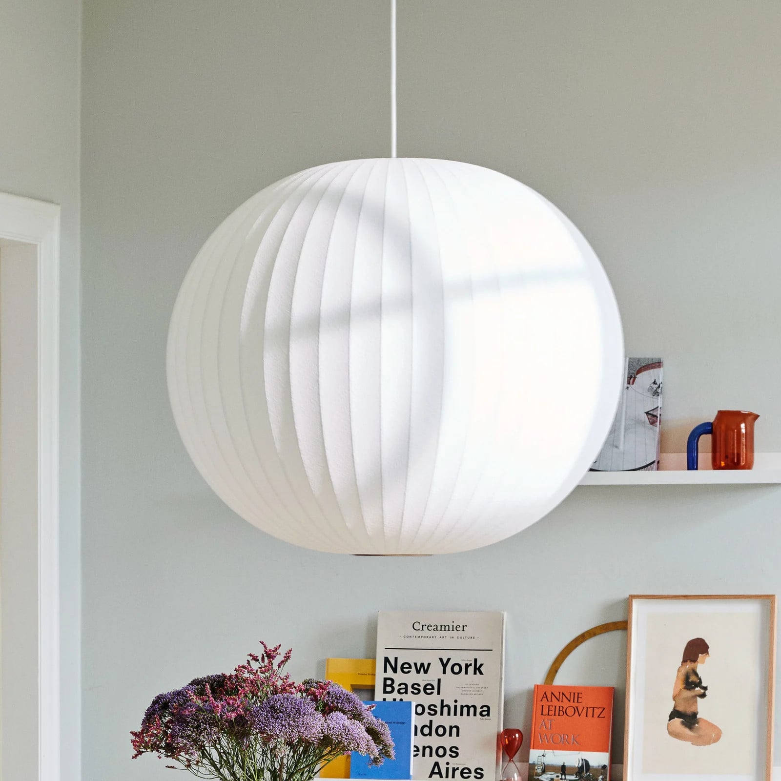 HAY Nelson Ball Bubble Hanglamp - Wit - Kunststof en Metaal