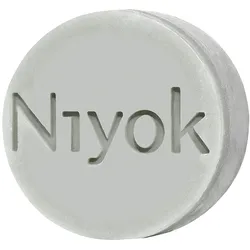 Niyok 4 in 1 feste Dusche 80 g Körper, Haare und Gesicht und Bart - Athletic Grey