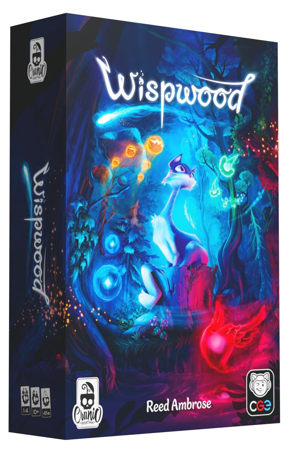 Cranio Creations Wispwood Magisch Bos met Kleurrijke Vlammen