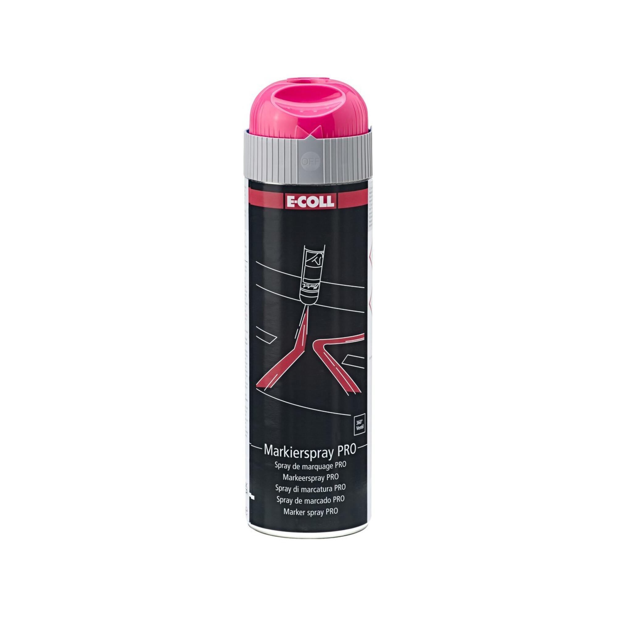 E-COLL PRO Markierspray 500ml pink (4317784565448)