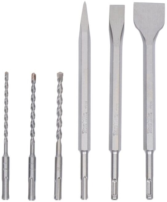 Makita SDS+ set de perceuse/burineur 6 pièces (D-58920)