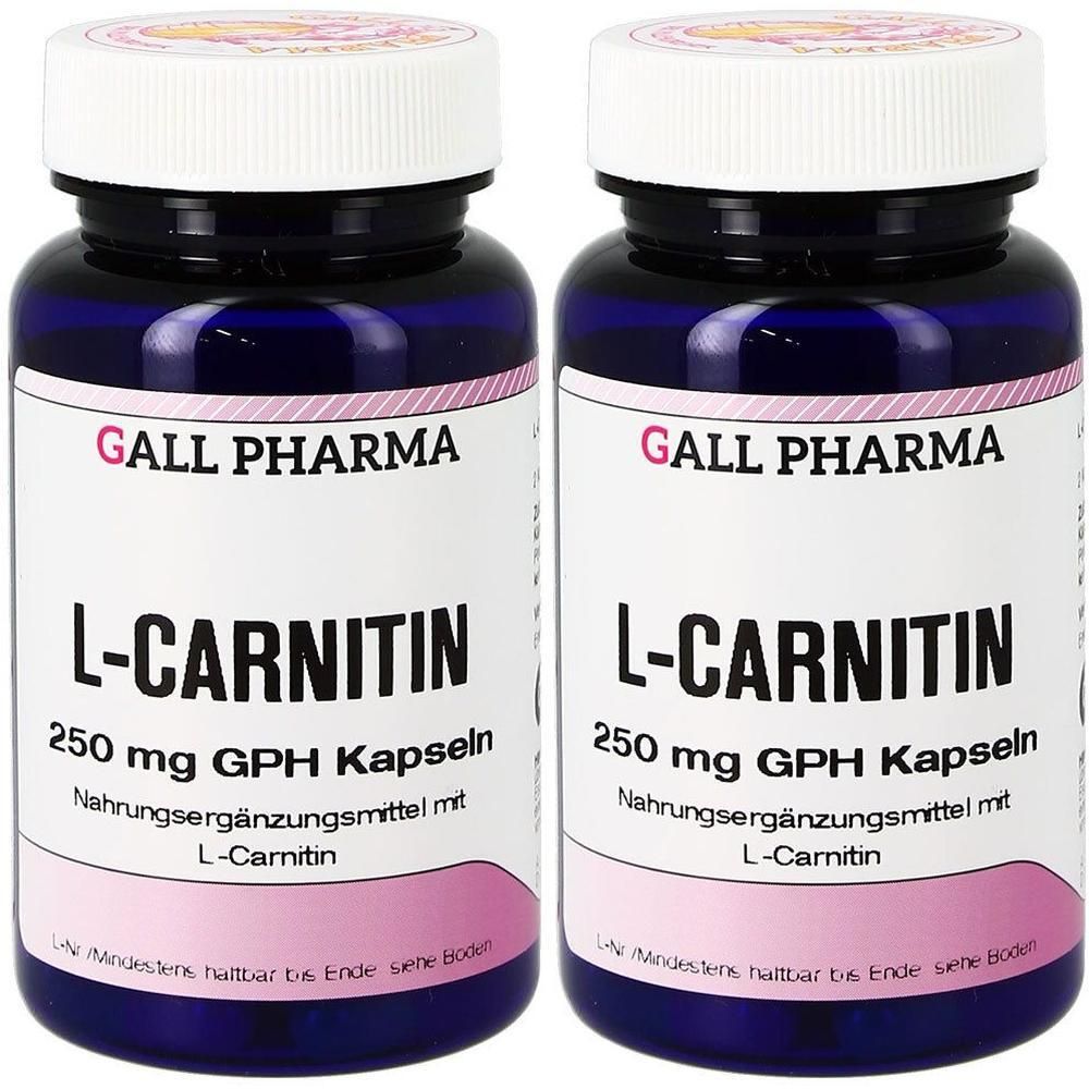 L-Carnitin 250 mg Kapseln x2 2x100 St