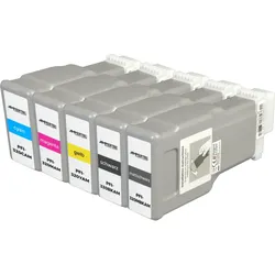 5 kompatible Tinten ersetzt Canon PFI-320 Multipack KCMY MBK