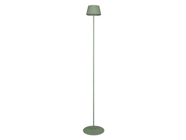 Reality Leuchten LED Außen Akku Stehleuchte Suarez R47706149, Metall Pistaziengrün, inkl. 1.5 Watt LED, 4-fach Touch