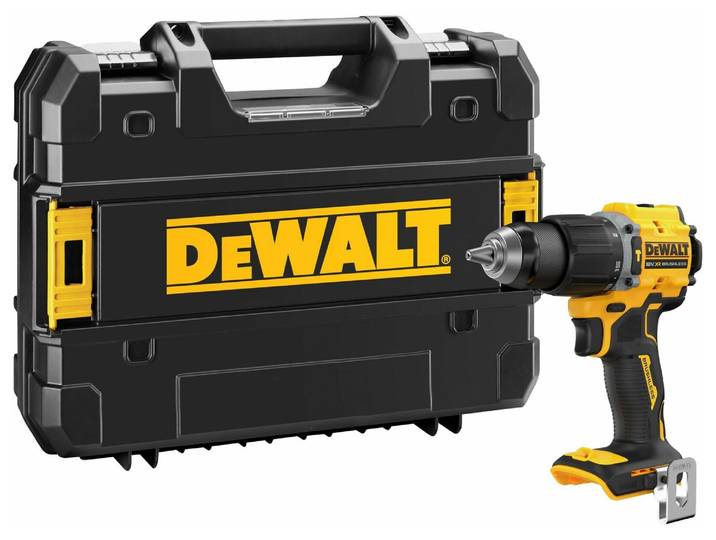 Perceuse-visseuse à percussion compacte XR 18V Brushless - sans batterie ni chargeur - DEWALT - DCD799NT-XJ