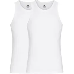 Dovre 2P Bamboo Singlet Weiß Small Herren