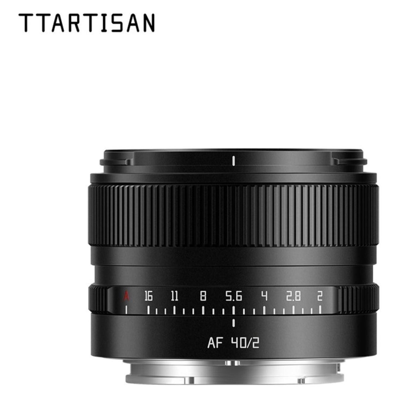TTArtisan Obiettivo Full Frame 40mm f/2.0 (Sony E, APS-C / DX, Vollformat) (TT-AF4020-E-B)