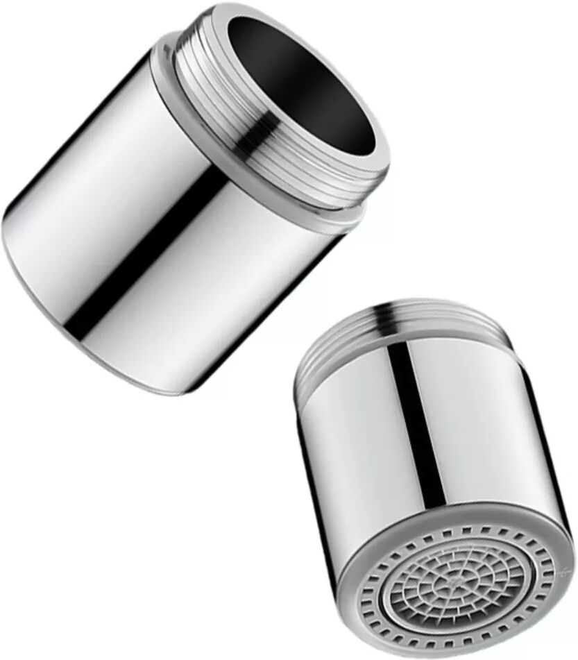 INF 24mm Küchenarmatur Belüfter mit Außengewinde - Dual-Modus Anti-Spritz Wasserhahn Filterdüse