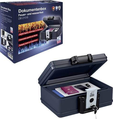 Basi 2100-0020 DB 210S Tresor feuerfest, wasserdicht Schlüsselschloss