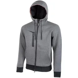U-Power Sweatshirt-Jacke Tasty - grey meteorite - S
