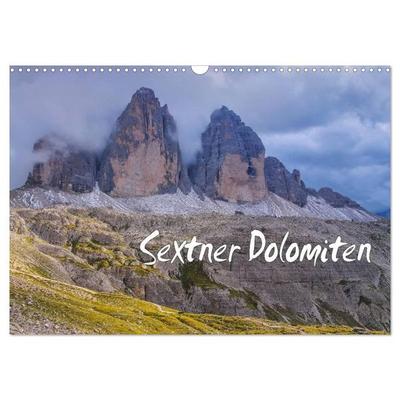 Sextner Dolomiten (Wandkalender 2027 DIN A3 quer), CALVENDO Monatskalender