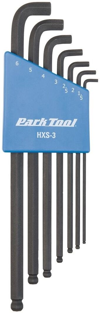 Innensechskantschlüssel PARK TOOL "HXS-3", blau, Schraubenschlüssel, Innensechskantschlüssel blau Einheitsgröße