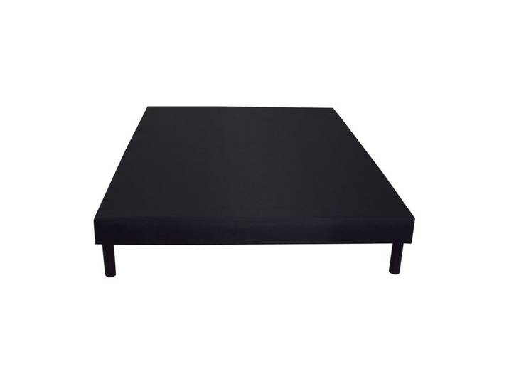 Sommier tapissier 140x190 cm NERION noir