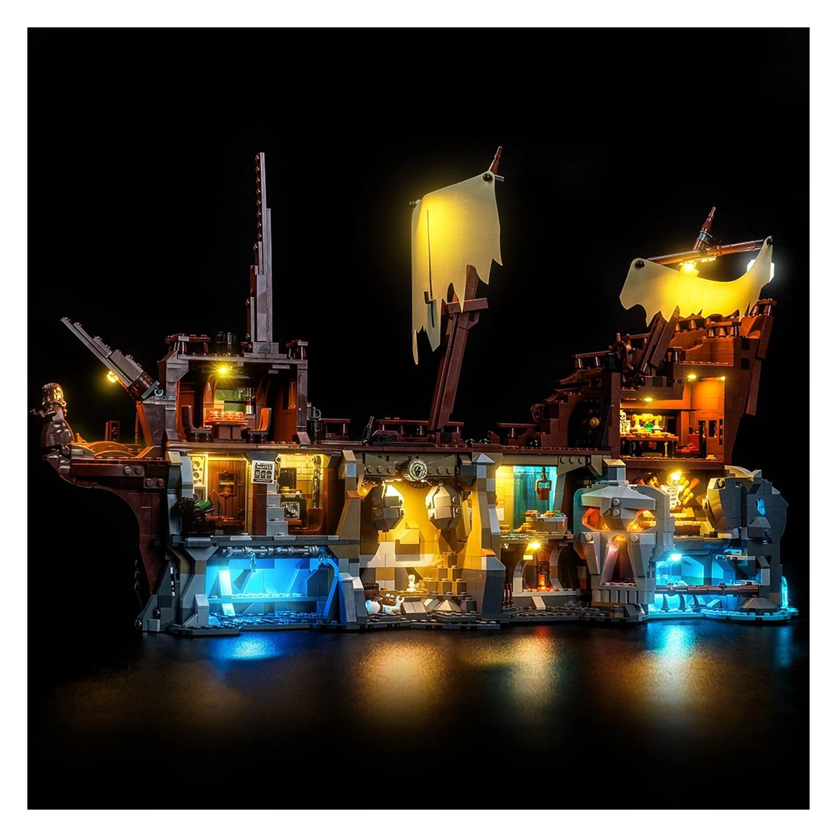 BrickBling LED Licht Set für LEGO Die Goonies (21363) inkl. Fernbedienung (P102202)
