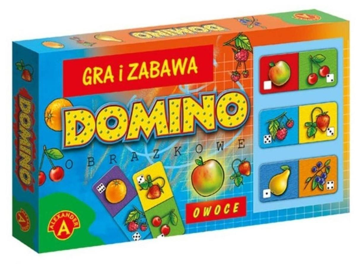 Alexander Gra Domino Owoce Educatief Spel voor Kinderen