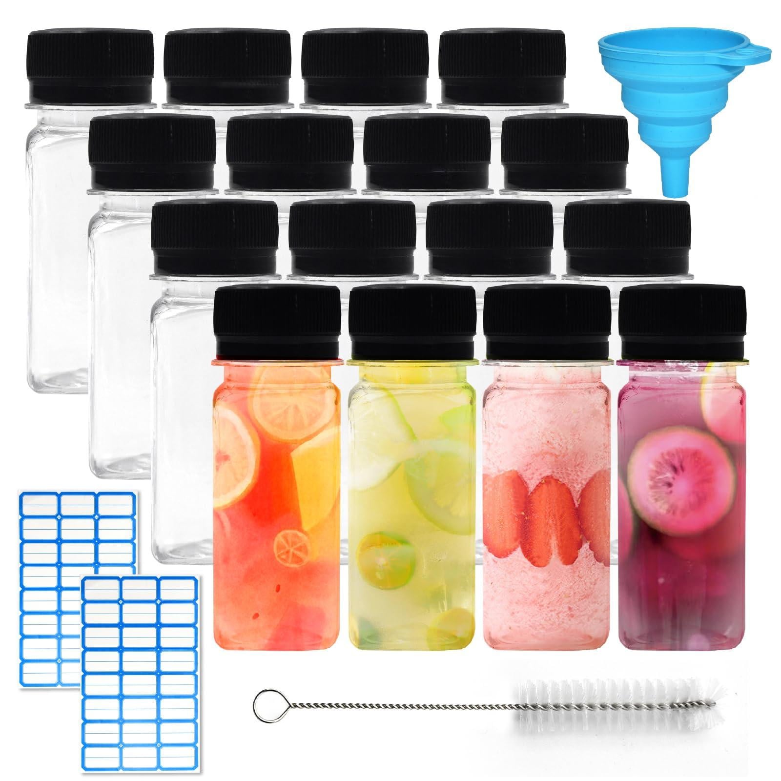 Dripio Set van 16 plastic flesjes van 60 ml voor accessoires