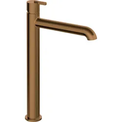 Neuesbad Serie 600 Waschtischarmatur, erhöht, ohne Ablaufgarnitur, Oberfläche: bronze gebürstet NB1BQS_C20K1
