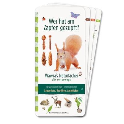 Wer hat am Zapfen gezupft? – Wawra's Naturfächer für unterwegs, Gebundene Ausgabe von Ursula Wawra, Natur-Verlag Wawra, 978-3-9815485-8-7