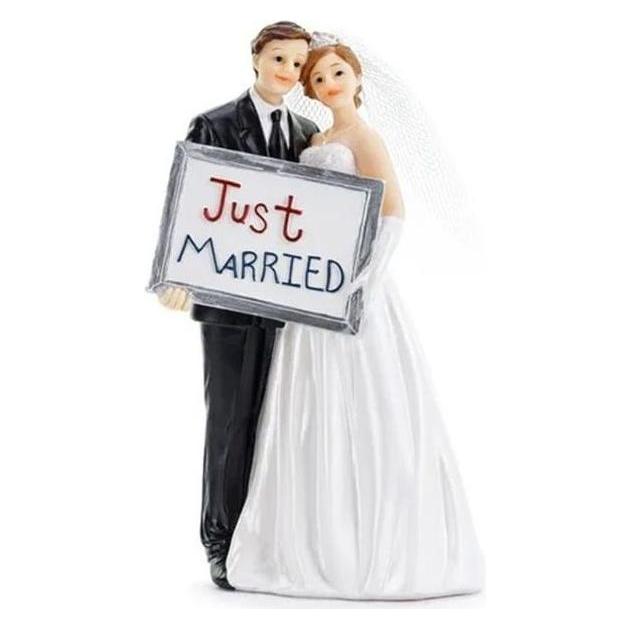 Partydeco Figur "Frisch verheiratet", 14,5 cm (47721807)