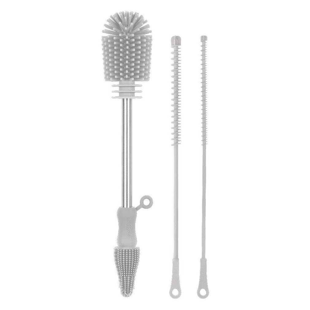 Haakaa Reinigungsbürsten Set - Hellgrau (17158428)