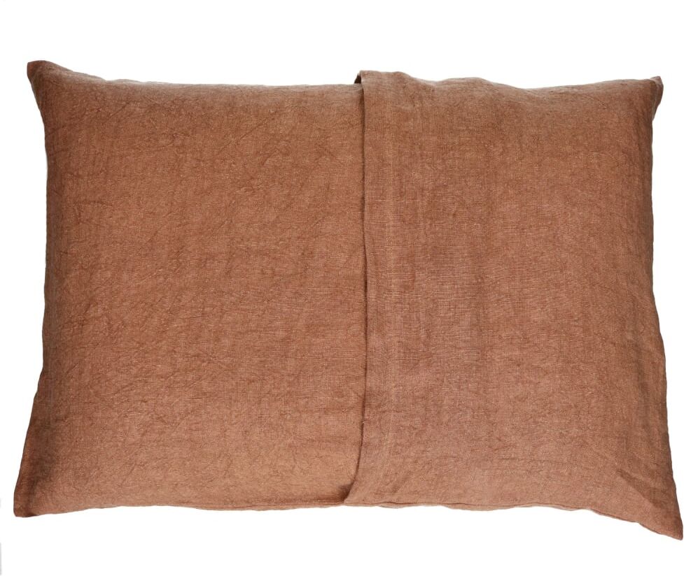 Pomax Coussin en coton cannelle 70x50 Cuivre 70x1x50cm
