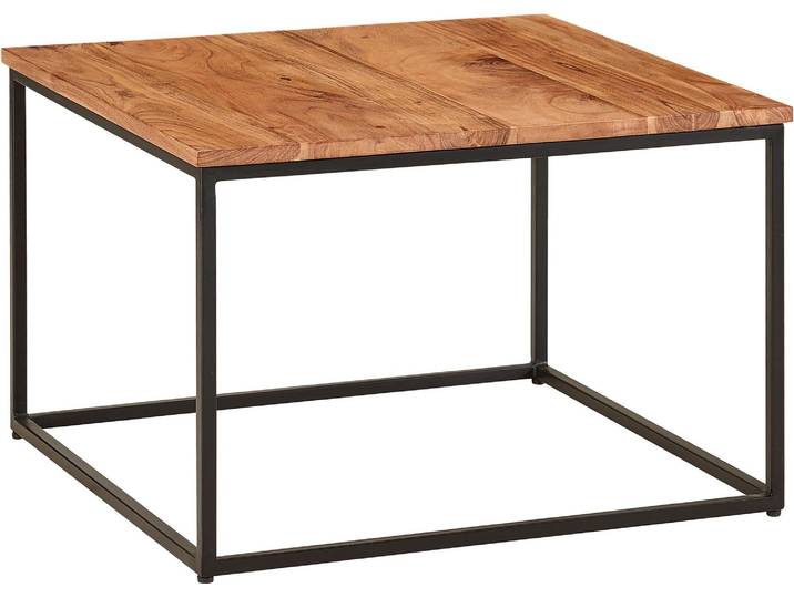 Table basse 60x60x41 cm table basse en bois massif table basse de salon table basse Wohnling