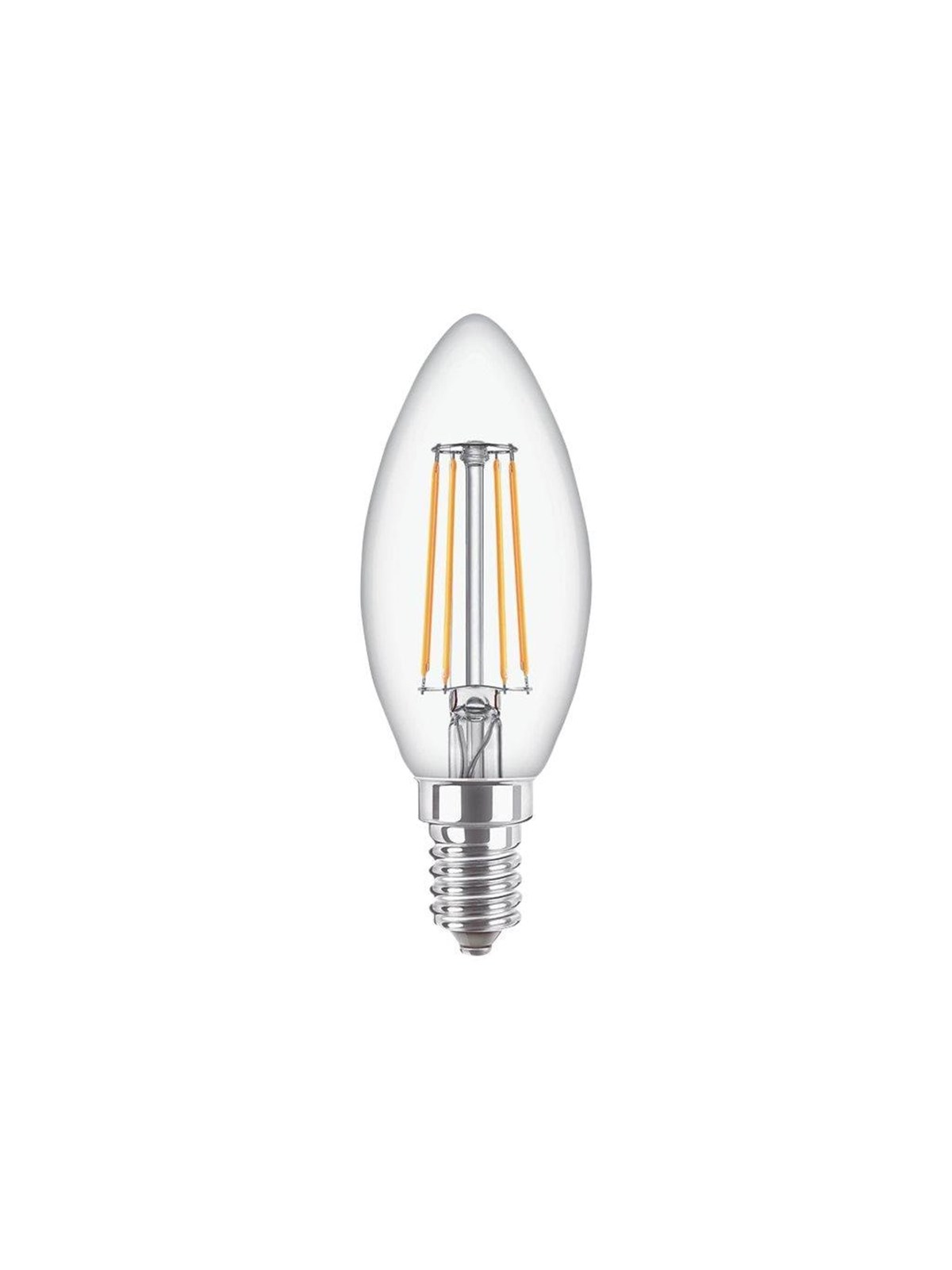 Philips LED-Lampe CorePro Candle 4,3W/827 (40W) Clear E14