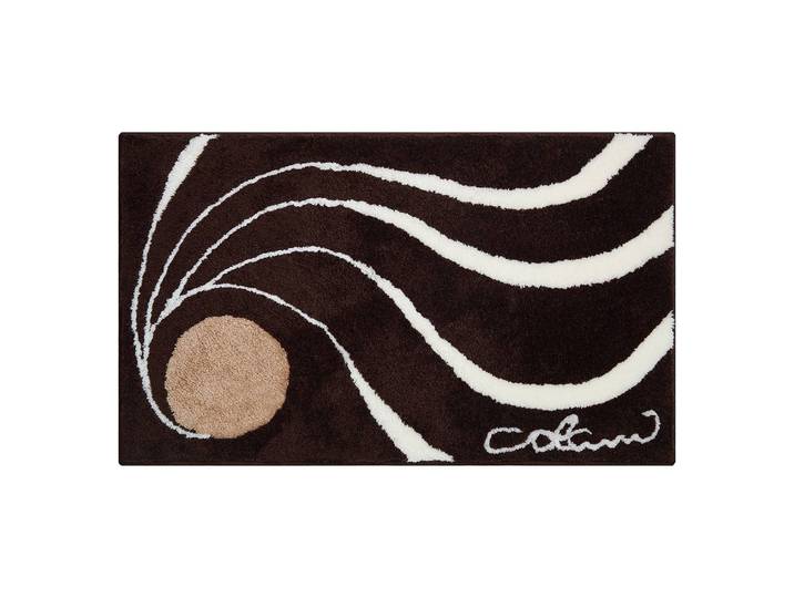 Tapis de bain Colani 18 80 x 150cm Marron/Marron