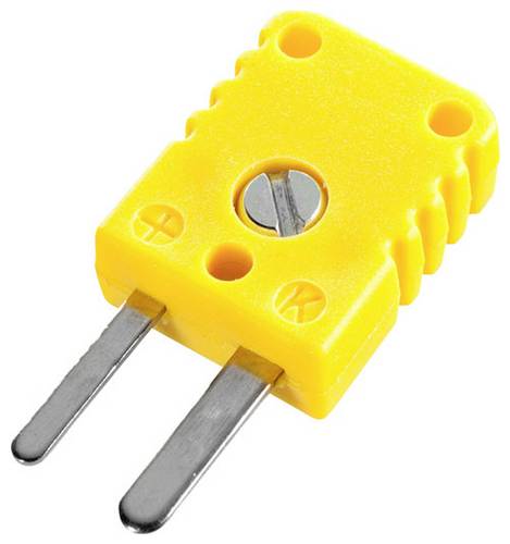 B + B Thermo-Technik 0220 0001 Miniaturstecker Typ K, gelb Gelb Inhalt