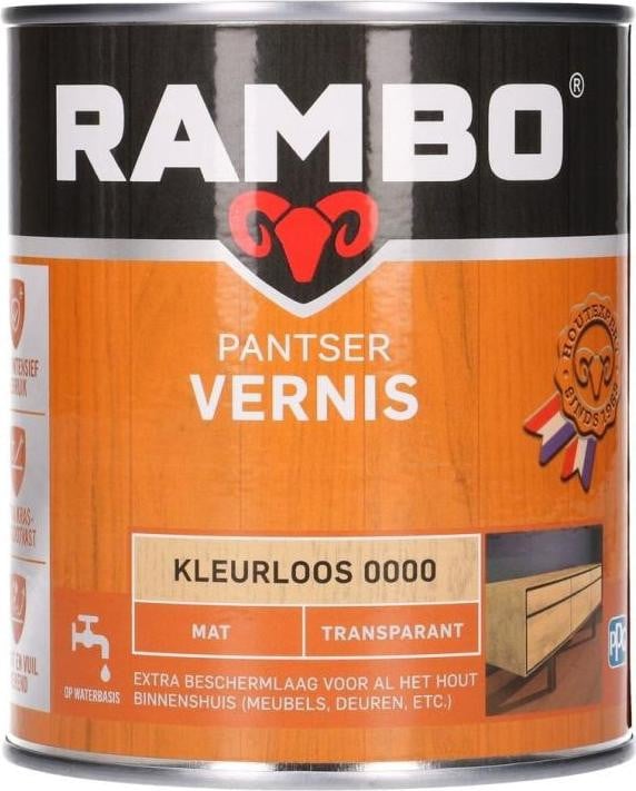 Rambo Transparante Matte Pantservernis 0,75 l