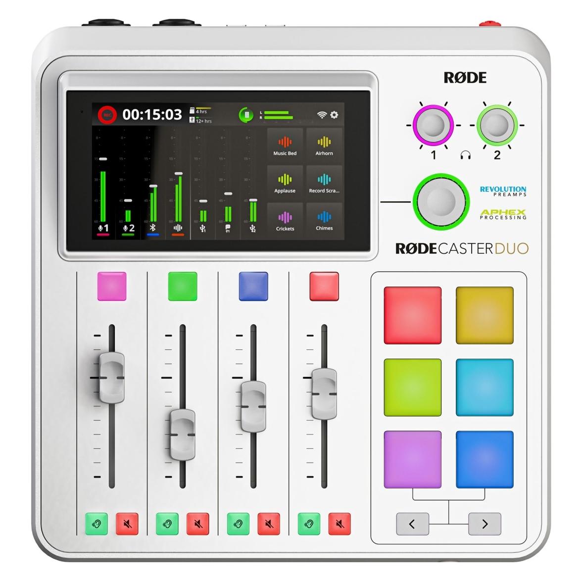 RØDE RodeCaster Duo (Studio- und Livemixer) (RCDUOW)