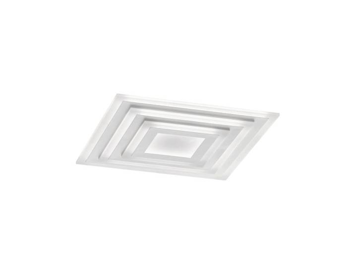 Fischer & Honsel Led-Deckenleuchte, Weiss, Kunststoff, 60x6.7x60 cm, getrennt schaltbar, Farbtemperaturwechsler, Lampen & Leuchten, Innenbeleuchtung, Deckenlampe, Deckenlampen