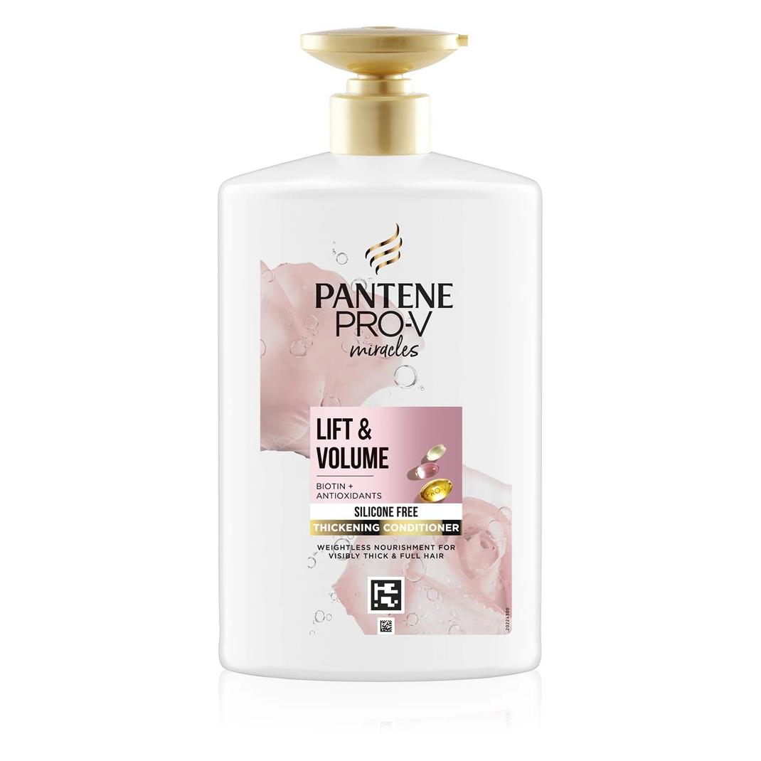 Pantene Pro-V Lift & Volume Thickening Hair Conditioner mit Biotin Silikonfrei 1000ml Pump Dispen (1000 ml) (49999699)