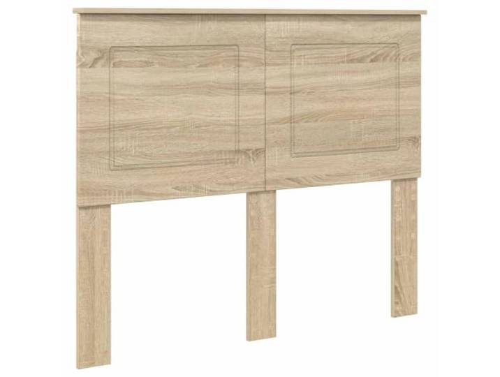 KTHLBRH Kopfteil Eiche Sonoma Ingenieur verstellbar Minimalistisches Design, verstellbare Höhe, Wandmontage, einfache Reinigung, vielseitige Verwendung